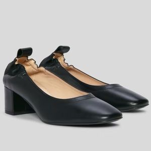 Everlane Day Heel, Black, 7.5
